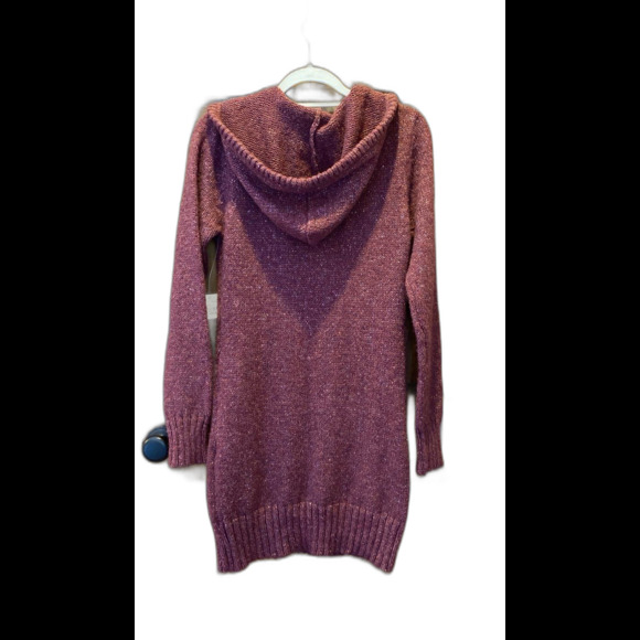 St. John’s Bay Cable  Knit Sweater Dress Burgundy Flecked Size Large NEW Cute! - Picture 2 of 12